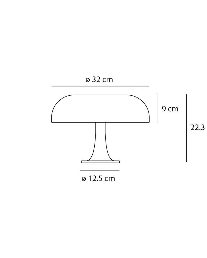 Arlo Mushroom Table Lamp