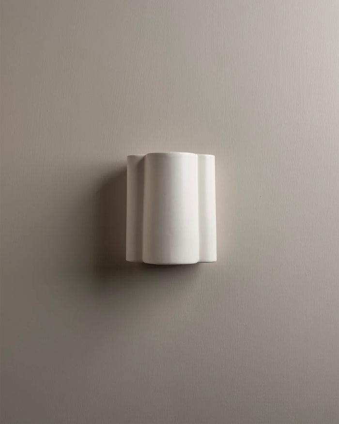 Sculpted Ceramic Wall Light