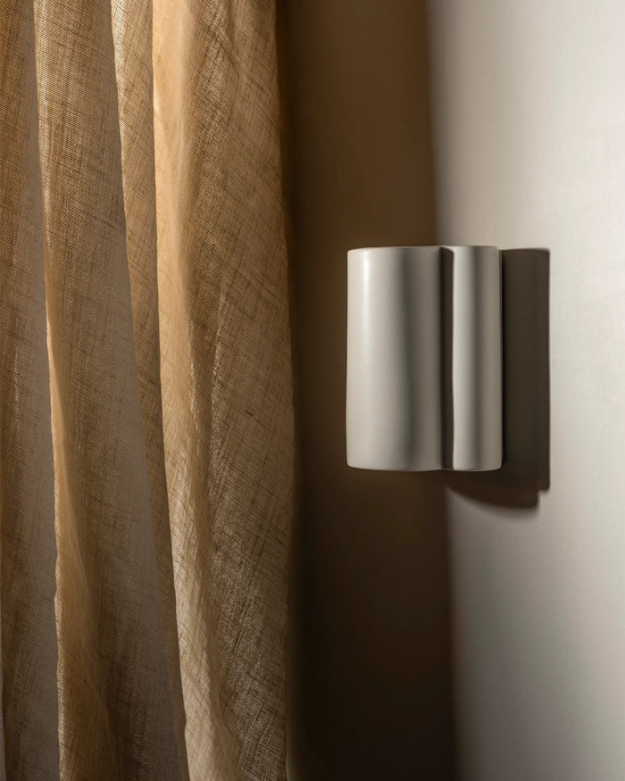 Sculpted Ceramic Wall Light