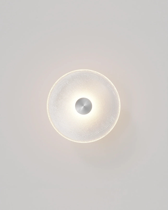 Frosted Glass Wall Light