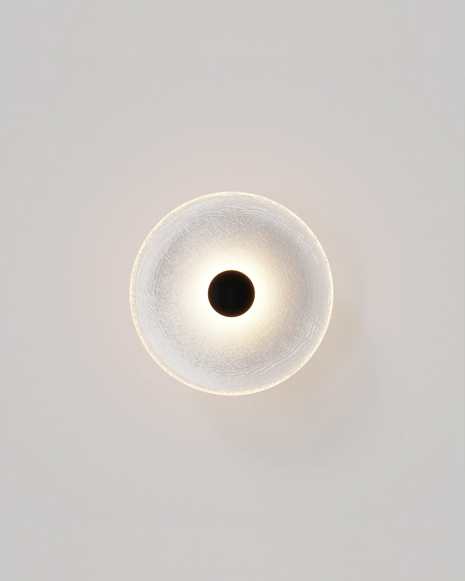 Frosted Glass Wall Light