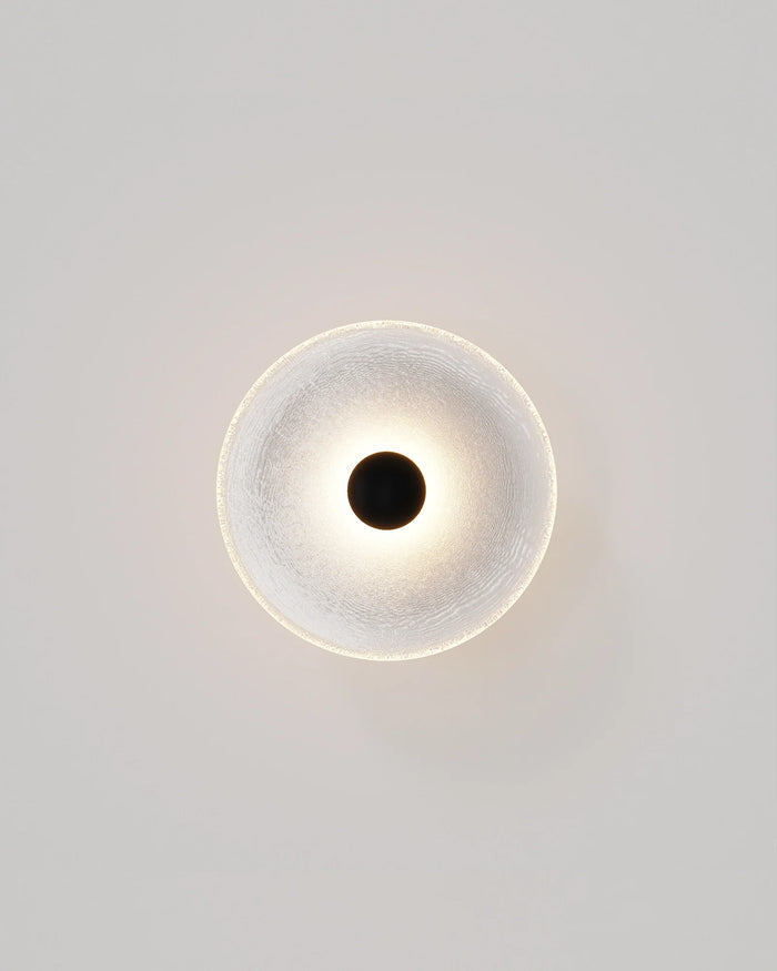 Frosted Glass Wall Light