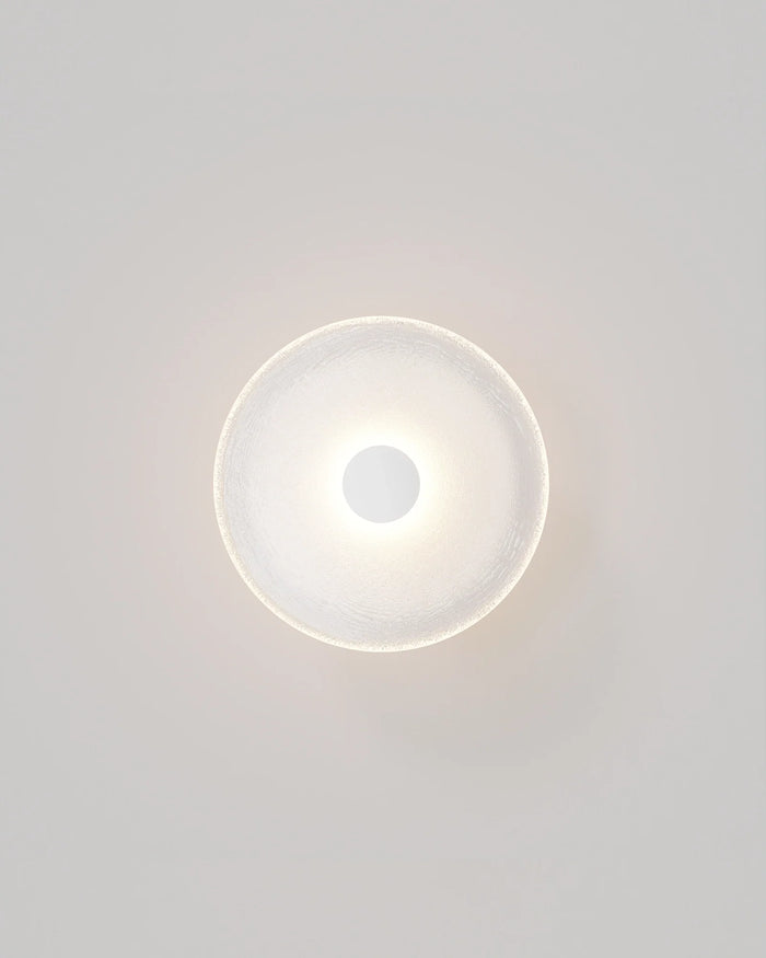 Frosted Glass Wall Light