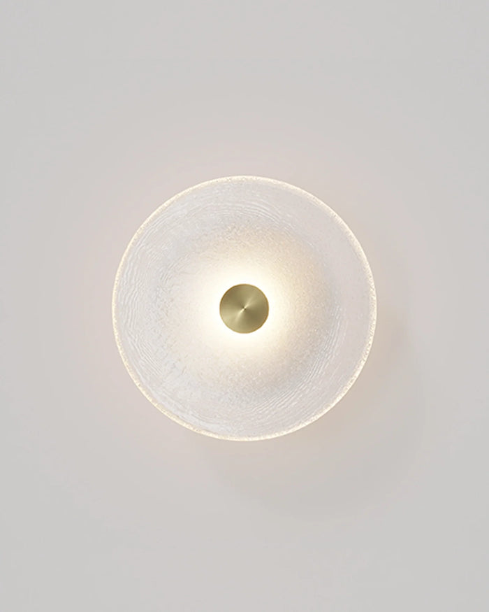 Frosted Glass Wall Light