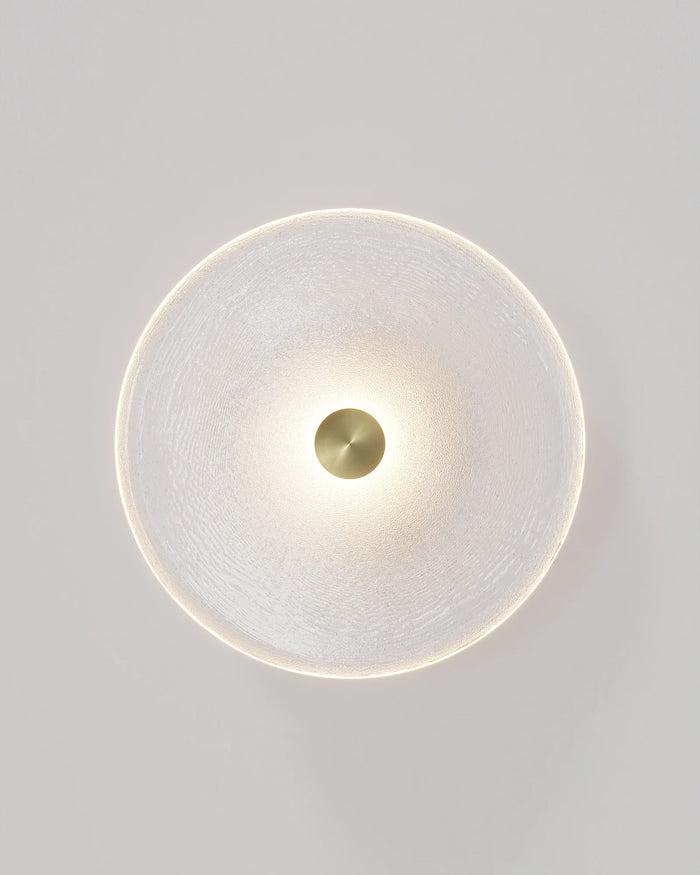 Frosted Glass Wall Light