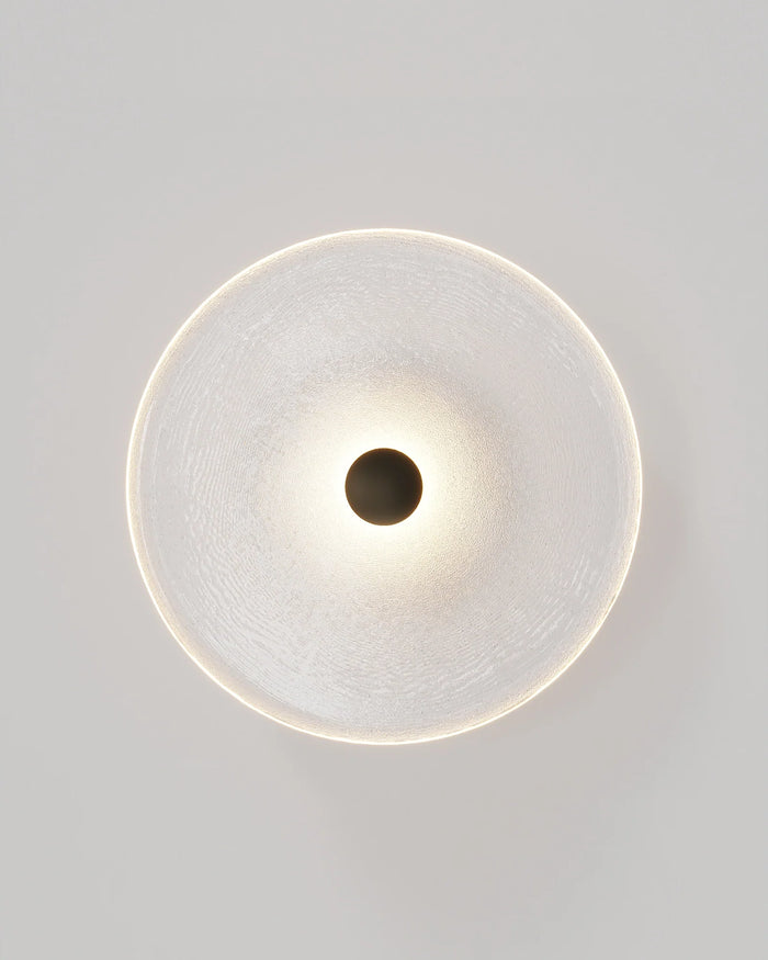 Frosted Glass Wall Light