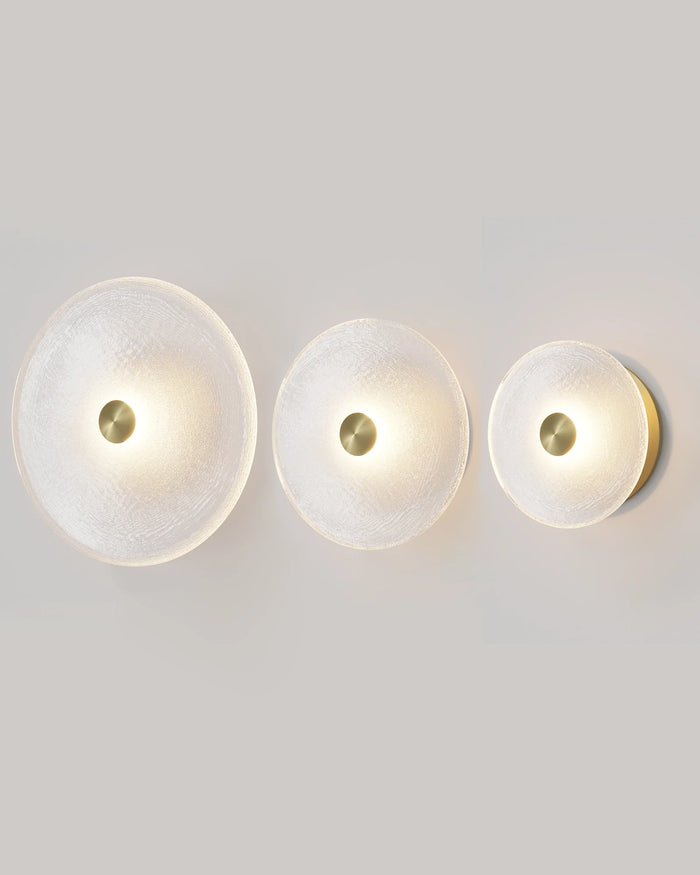 Frosted Glass Wall Light