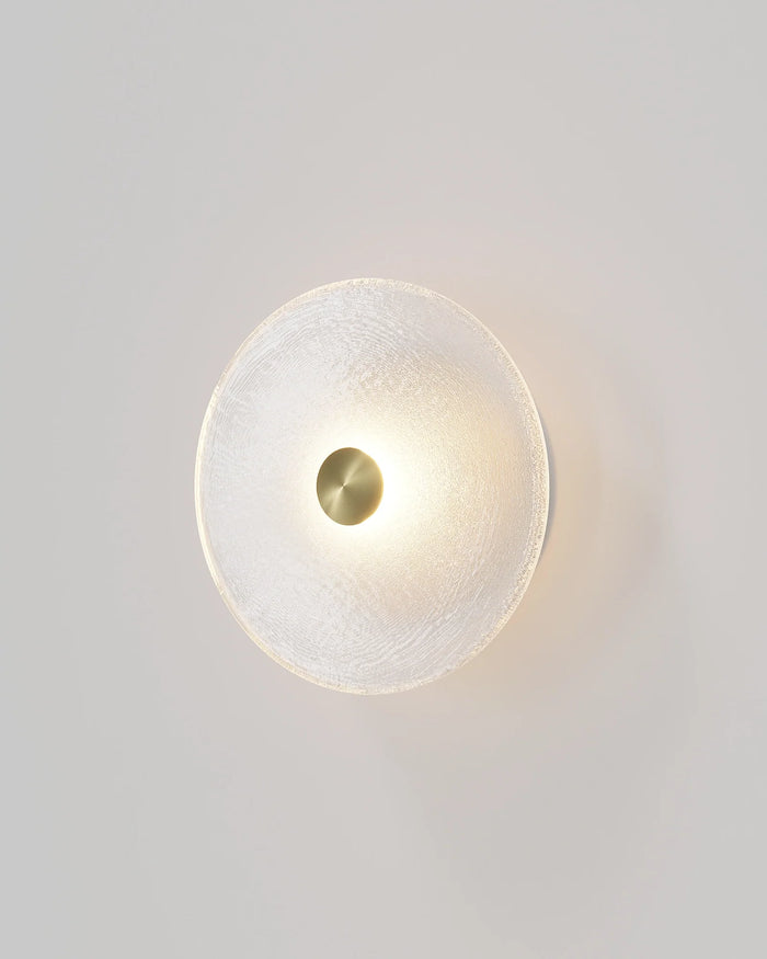 Frosted Glass Wall Light