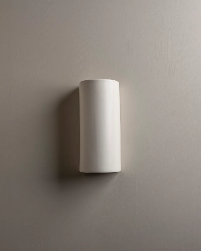 Ceramic Cylindrical Up & Down Wall Light
