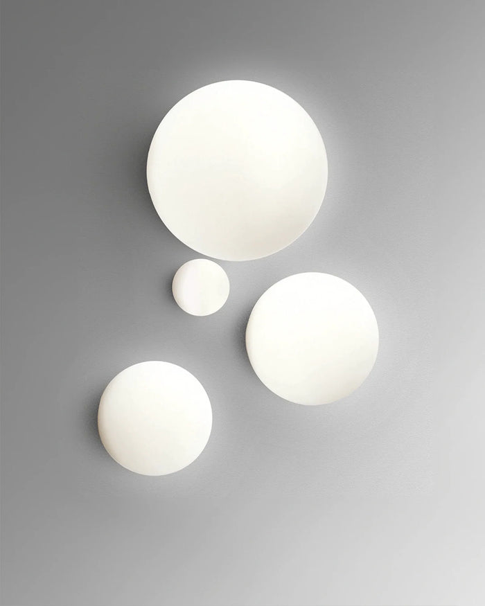 Minimal Glass Globe Wall Light