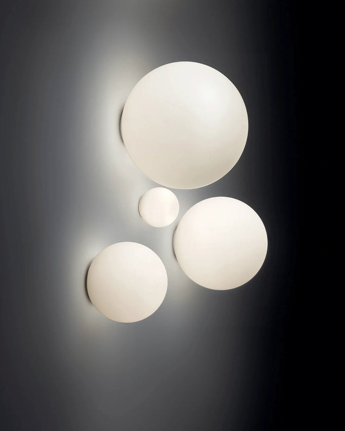 Minimal Glass Globe Wall Light