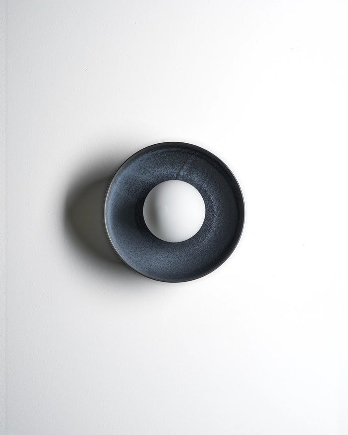 Contemporary Indoor Dish Wall Light