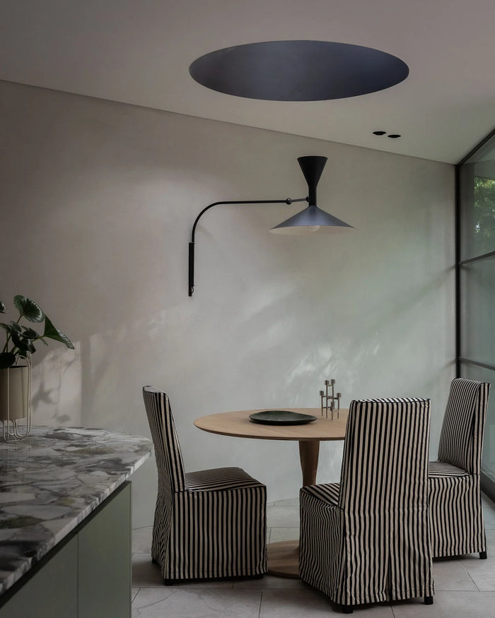 Adjustable Swing Arm Metal Wall Light