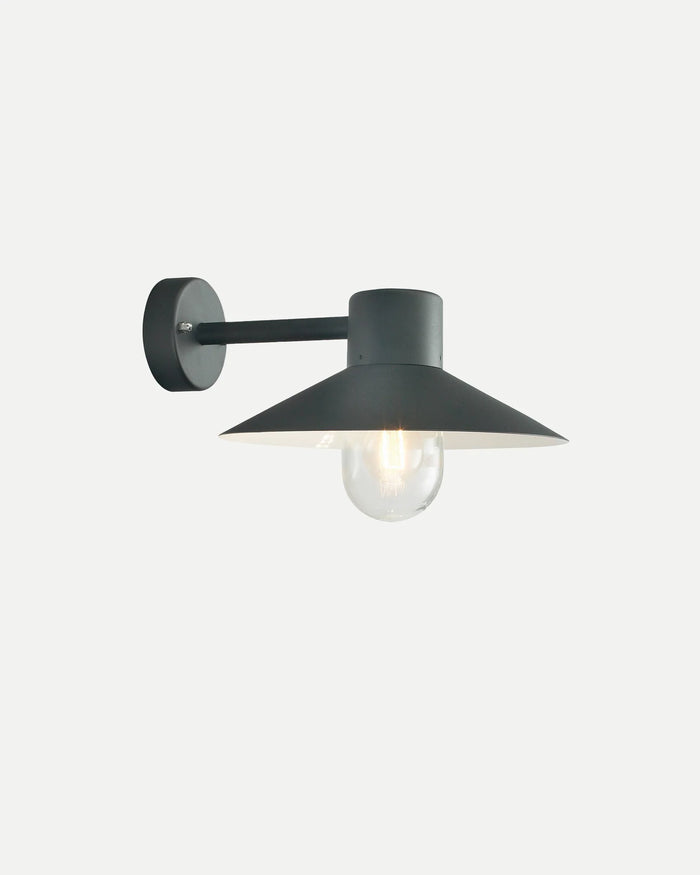 Minimalist Metal Outdoor Wall Light