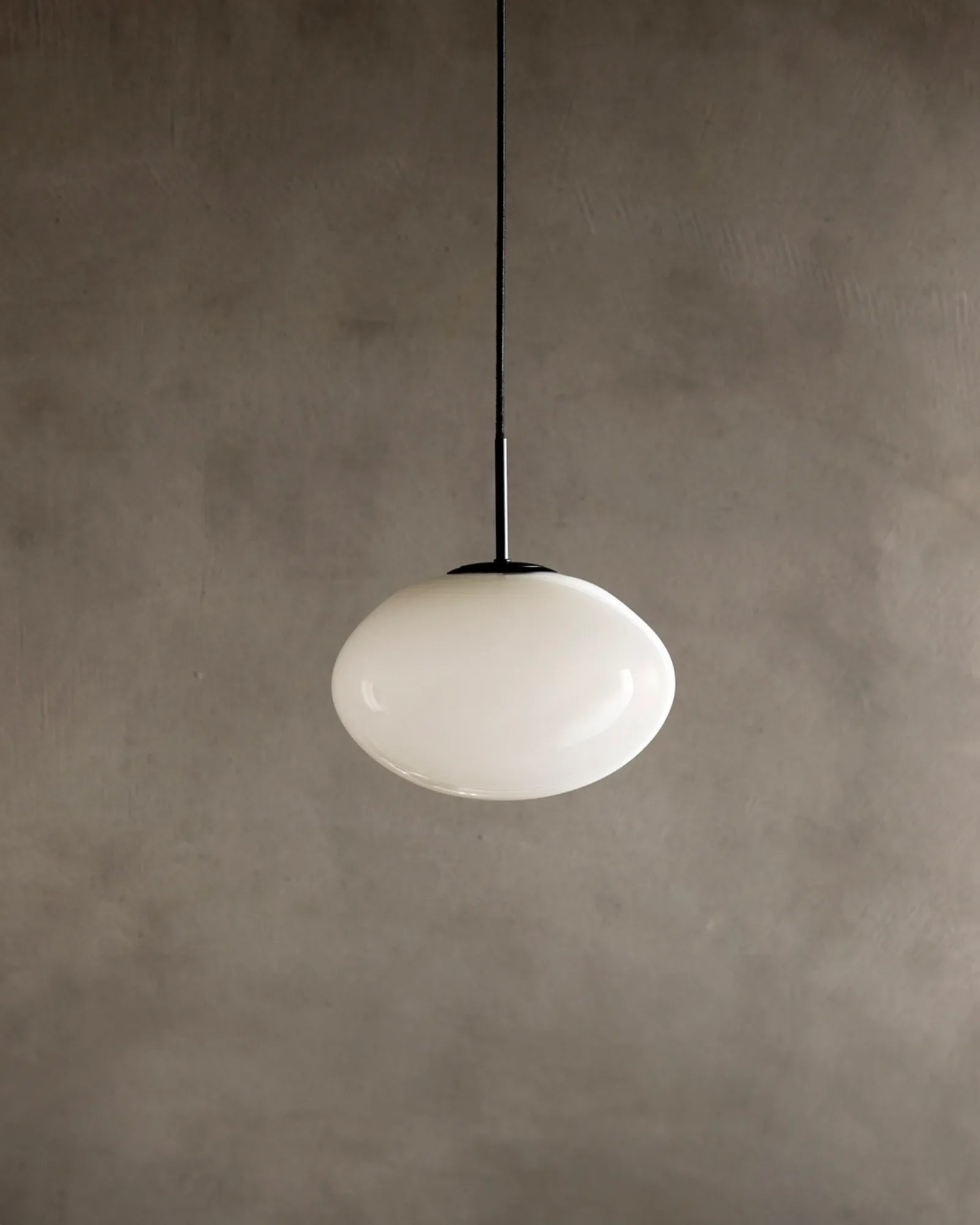 Oval Glass Pendant Light