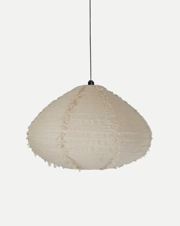 Modern Fine Linen Pendant Light