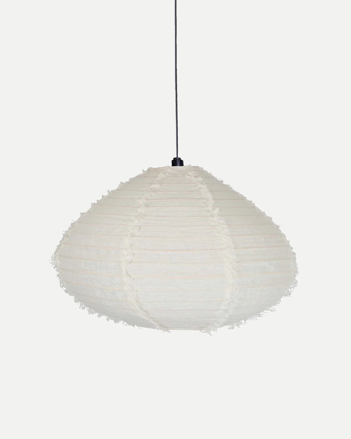 Modern Fine Linen Pendant Light