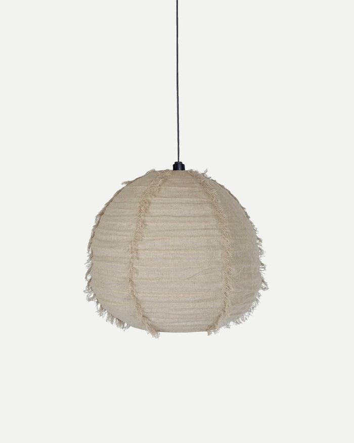 Modern Fine Linen Pendant Light