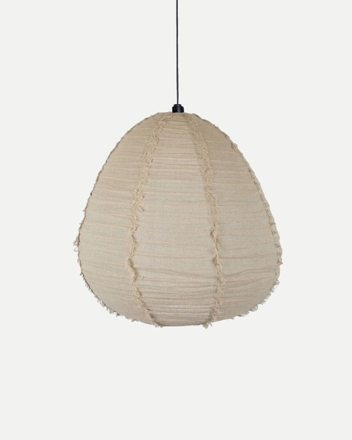 Modern Fine Linen Pendant Light