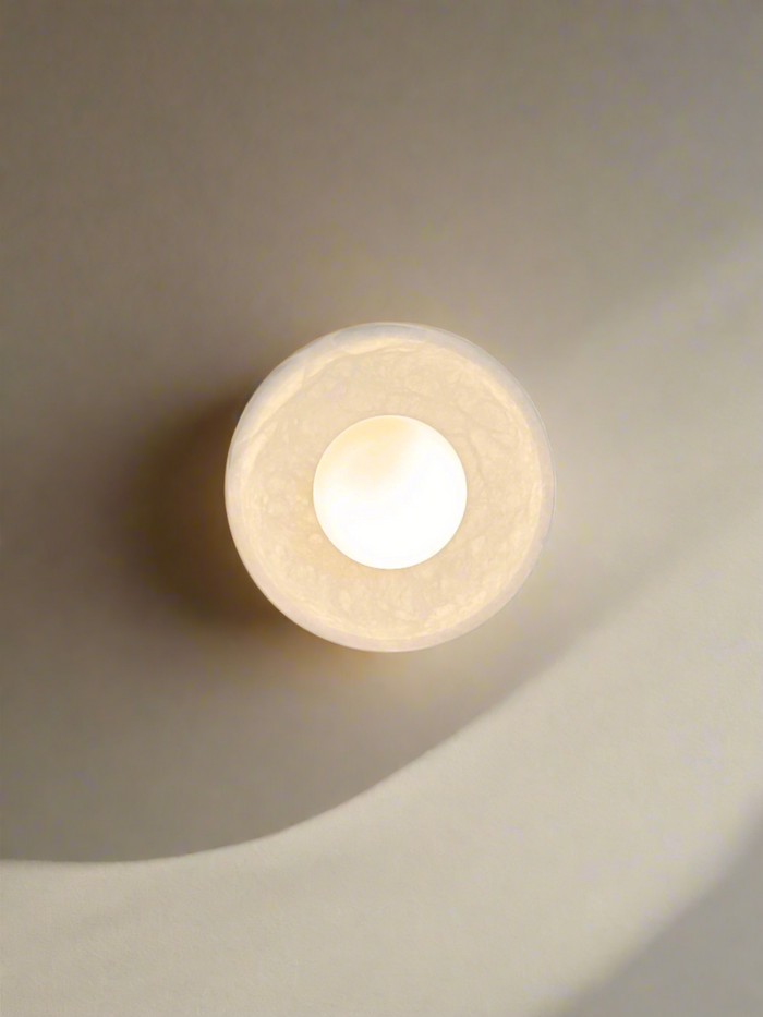 Modern Alabaster Wall Light