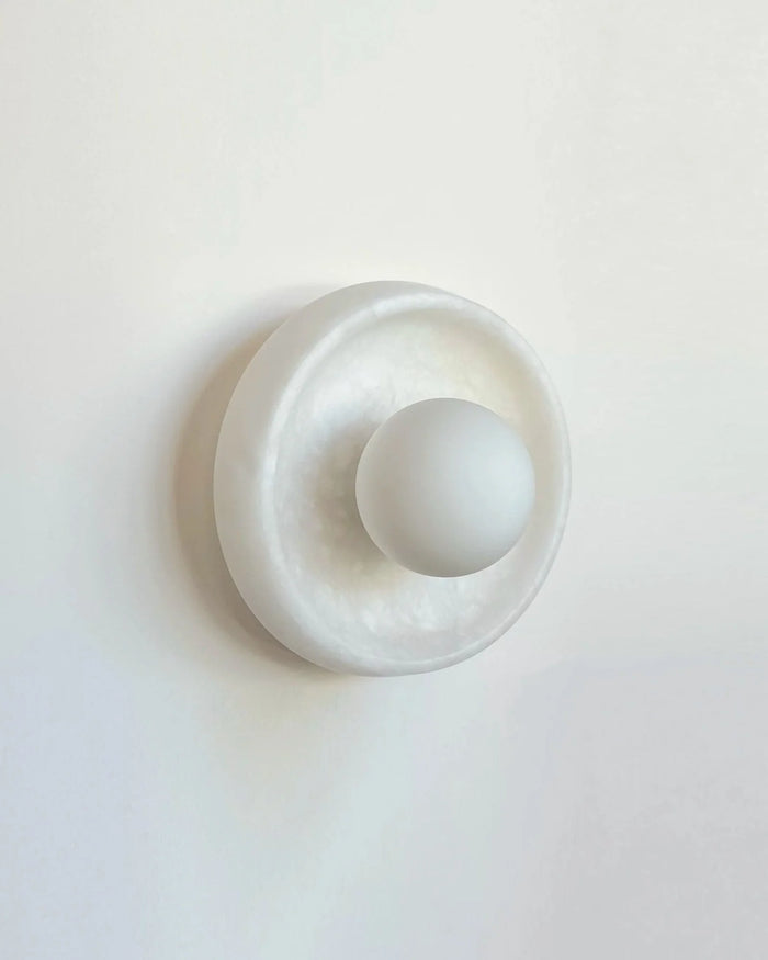 Modern Alabaster Wall Light