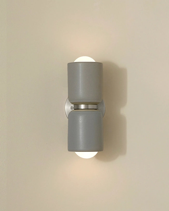 Dual Cylinder Indoor Wall Light