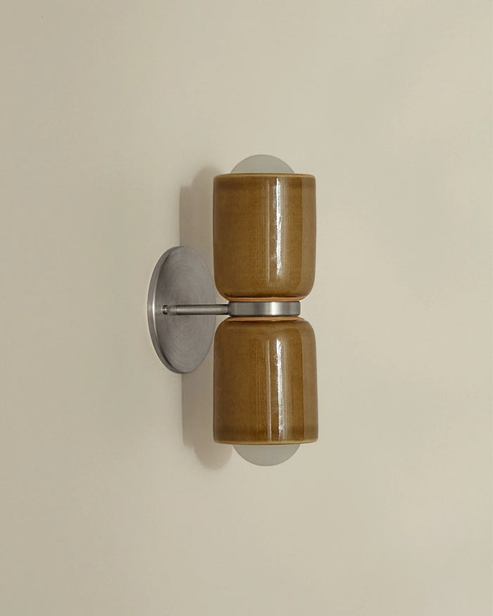 Dual Cylinder Indoor Wall Light