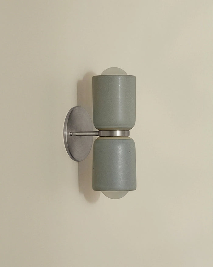 Dual Cylinder Indoor Wall Light