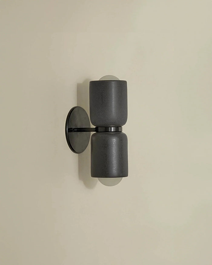 Dual Cylinder Indoor Wall Light