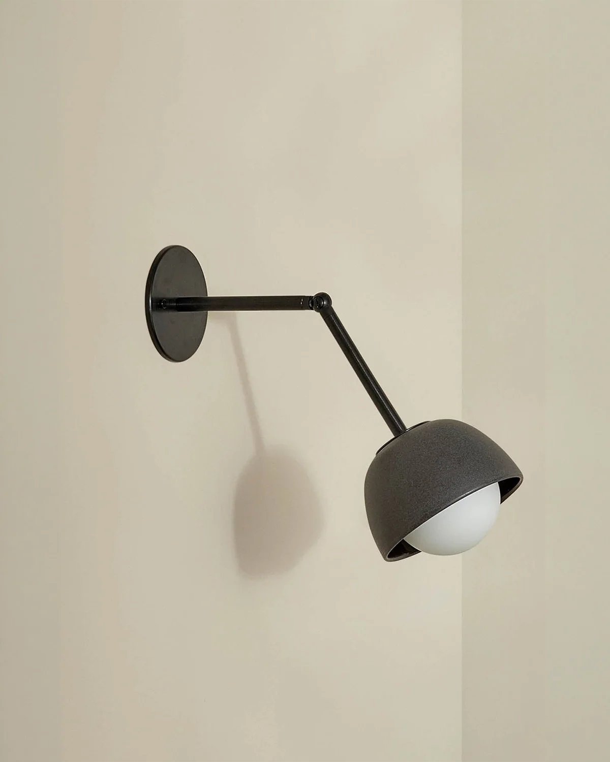 Terra Round Long Arm Wall Light