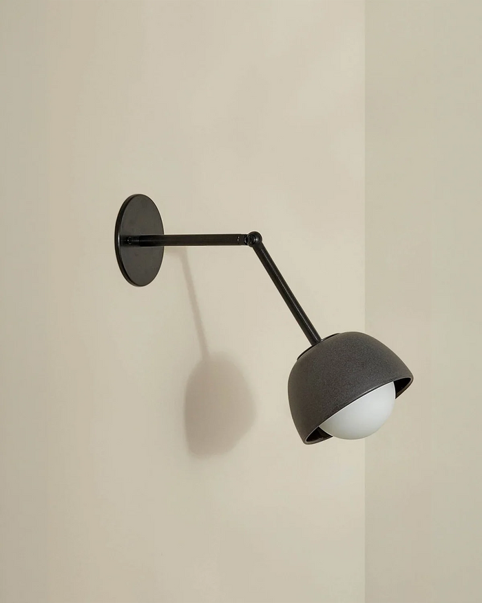 Terra Round Long Arm Wall Light