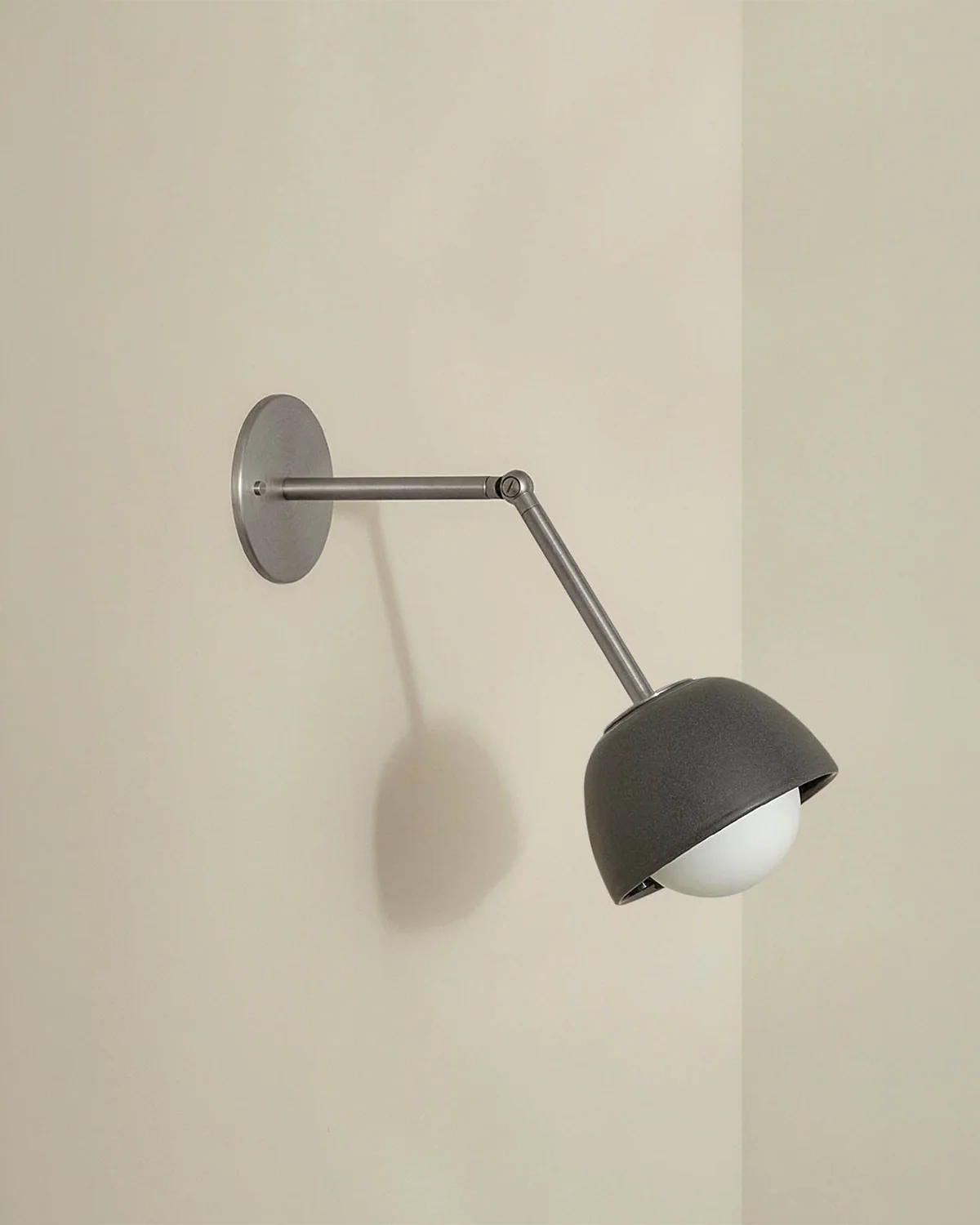 Terra Round Long Arm Wall Light