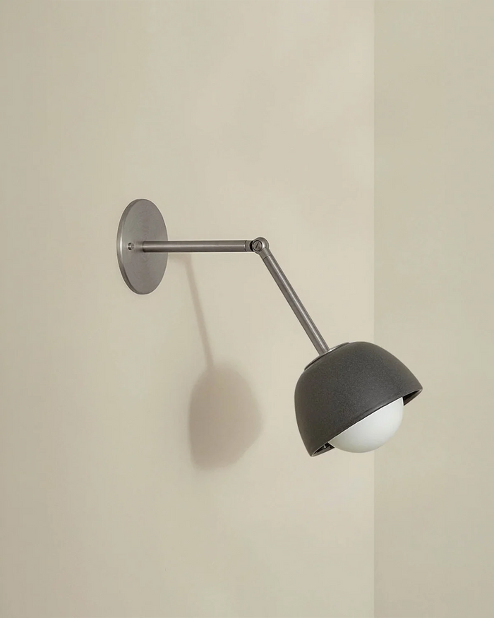 Terra Round Long Arm Wall Light