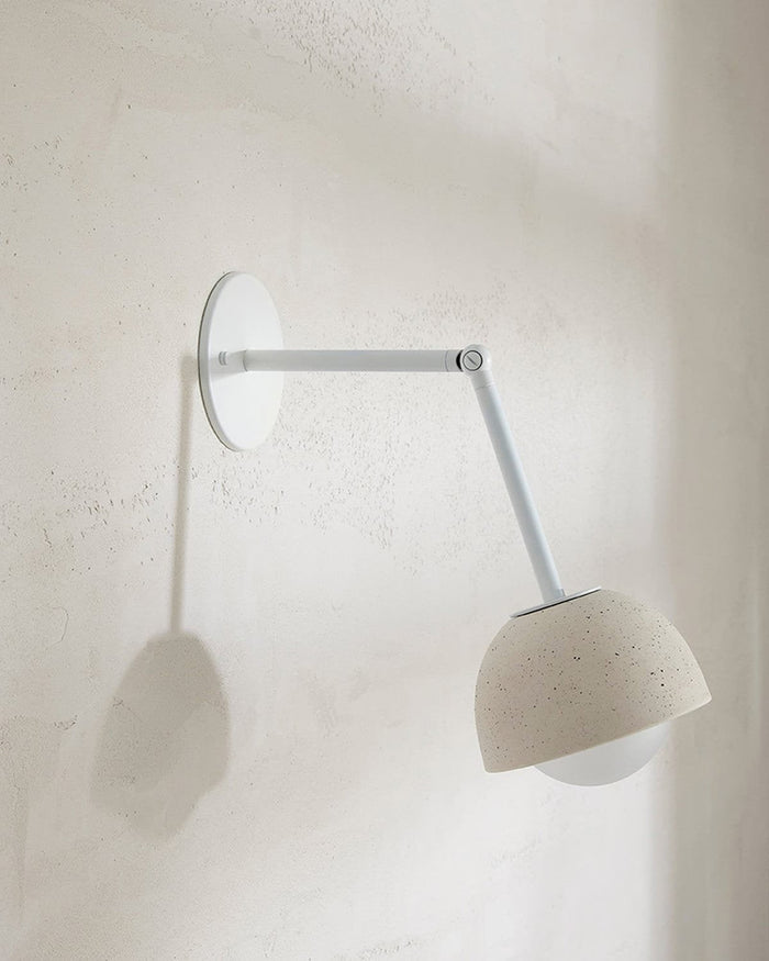 Terra Round Long Arm Wall Light