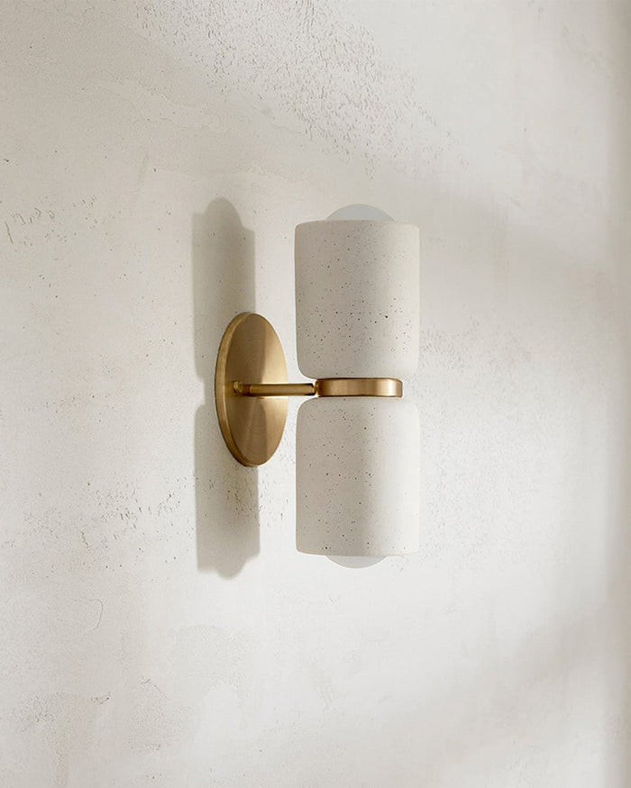 Dual Cylinder Indoor Wall Light