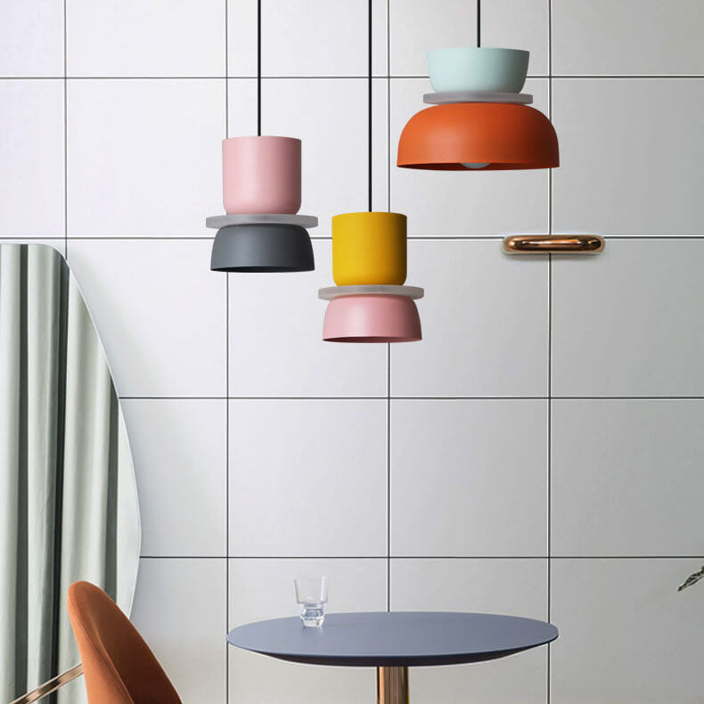 Colourful Nordic Macaron LED Pendant Light