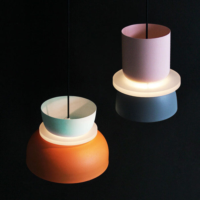 Colourful Nordic Macaron LED Pendant Light