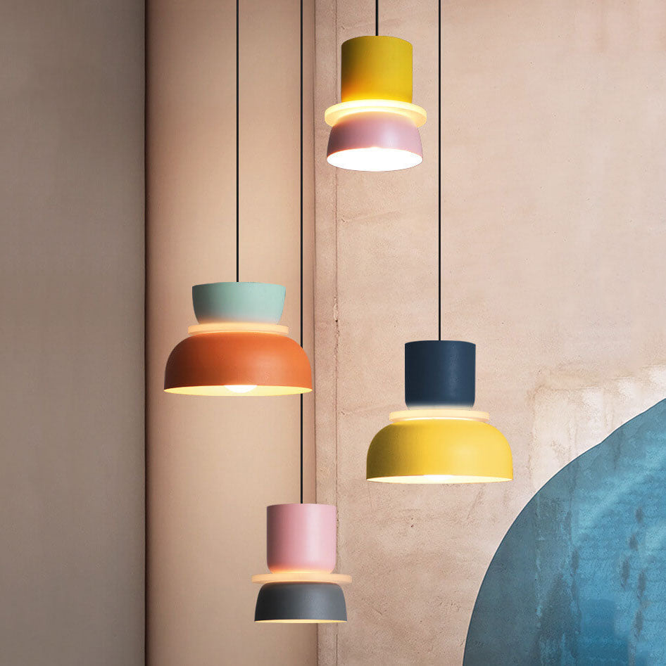 Colourful Nordic Macaron LED Pendant Light