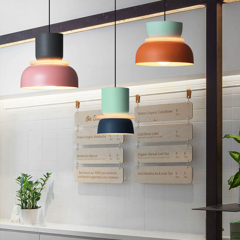 Colourful Nordic Macaron LED Pendant Light