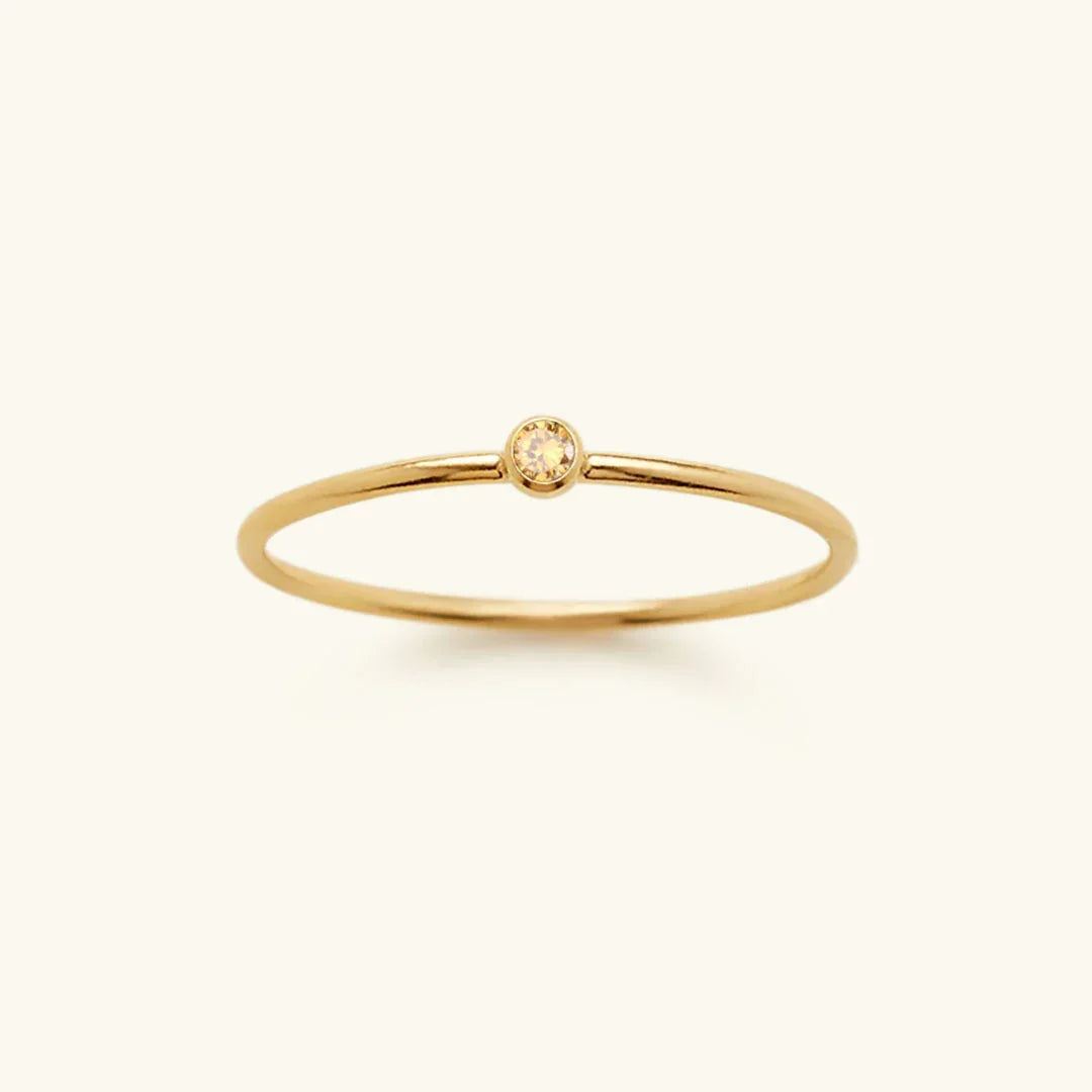 Birthstone Stacker Ring