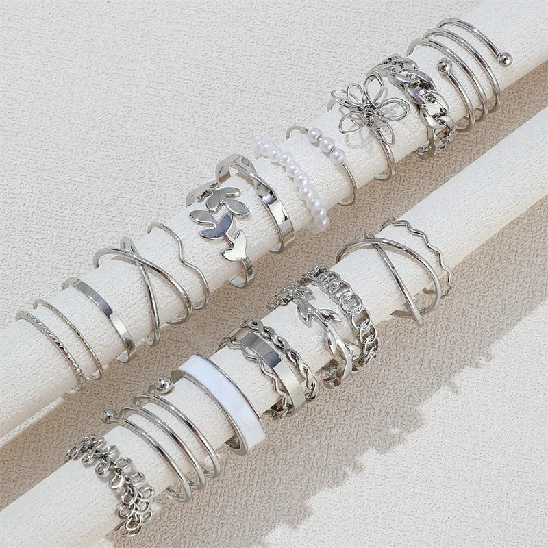 Darcy 22pc Assorted Ring Stack