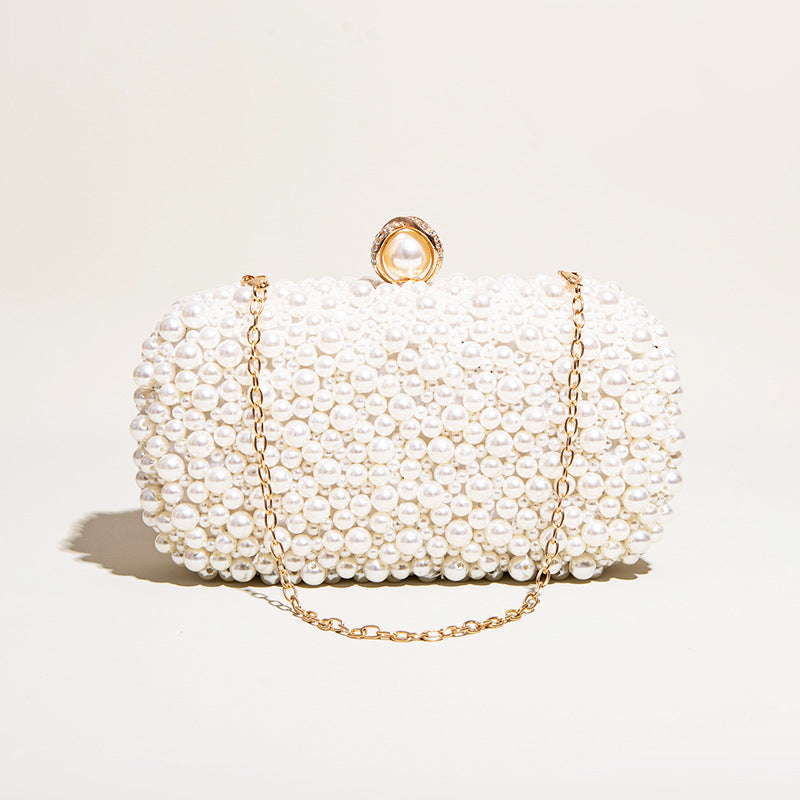 Sylvie | Pearl Clutch Bag-Clutches-Urban Devyne-Urban Devyne