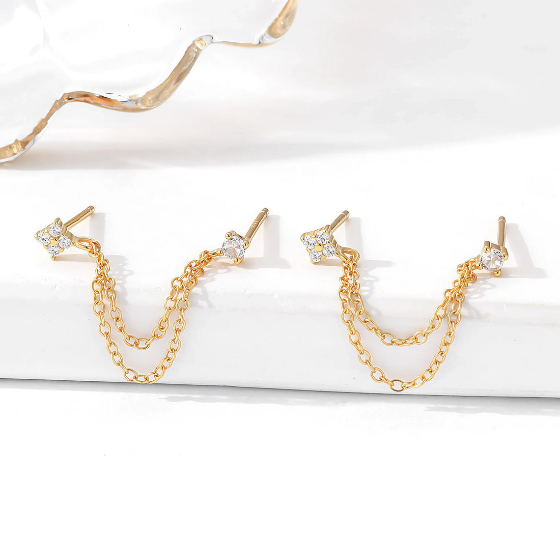 Diamond Chain Stud