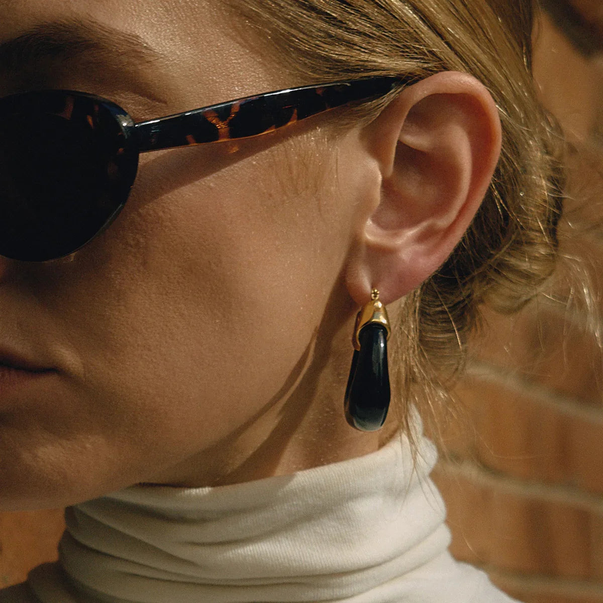 Chunky Enamel Hoops