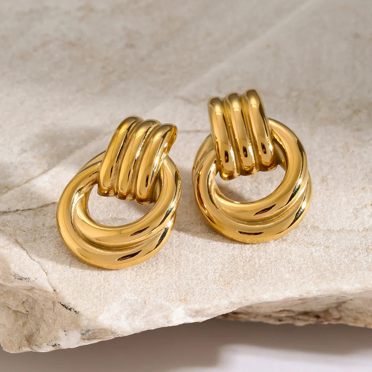 Layered Hoop Earrings