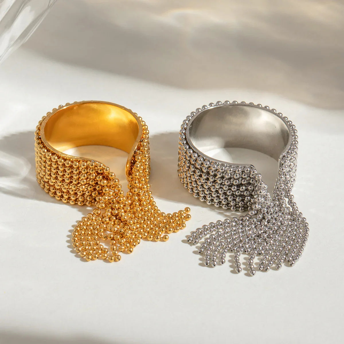 Gold Tassel Ring