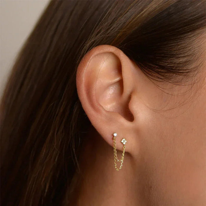Diamond Chain Stud