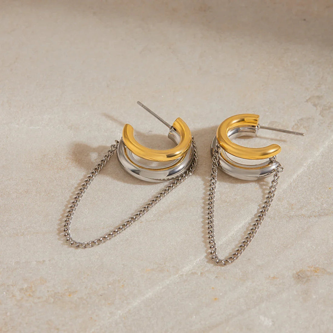 Link Chain Hoops