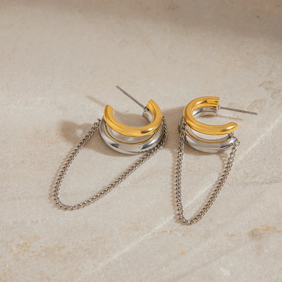 Link Chain Hoops