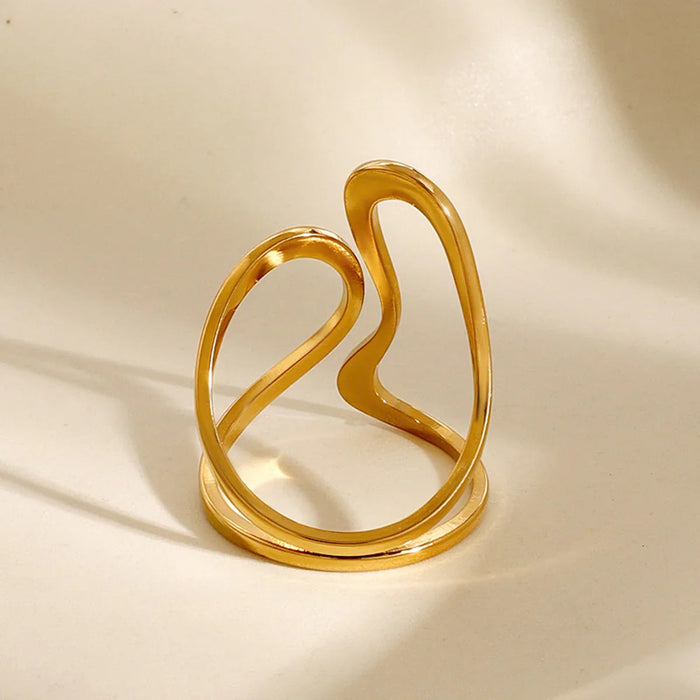 Gold Mosaic Ring